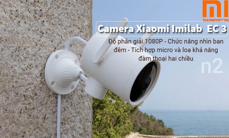 Camera Imilab EC3 PTZ 2K - Camera Giám Sát Ngoài Trời - Bản Quốc Tế camera xiaomi imilab ec3