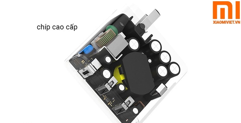 Cốc Sạc 65W Xiaomi Zmi - HA832 (Trắng) / HA835(Đen) chip cao cấp