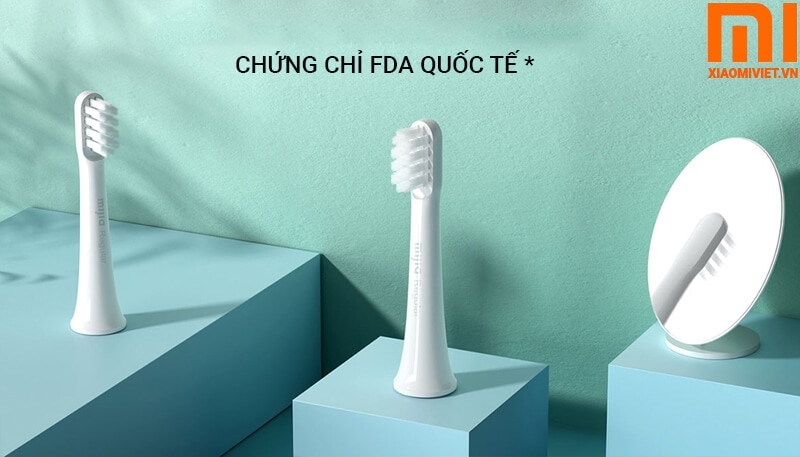 Đầu Thay Thế Bàn Chải Đánh Răng Điện Xiaomi Mijia T100 chứng nhận quốc tế