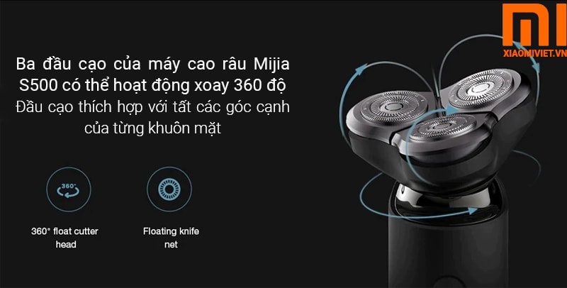 đầu xoay 360 độ
