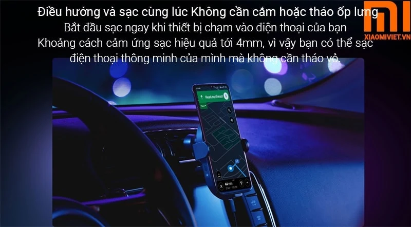 sạc và điều hướng không cần tháo vỏ
