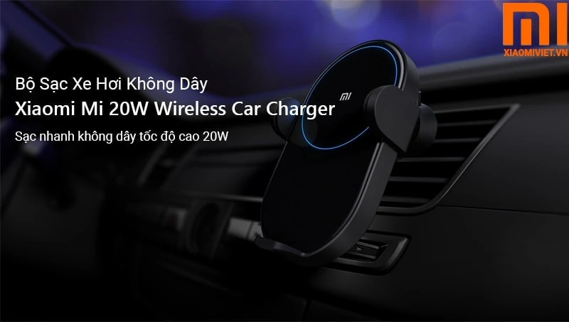 bộ sạc không dây xiaomi 20w