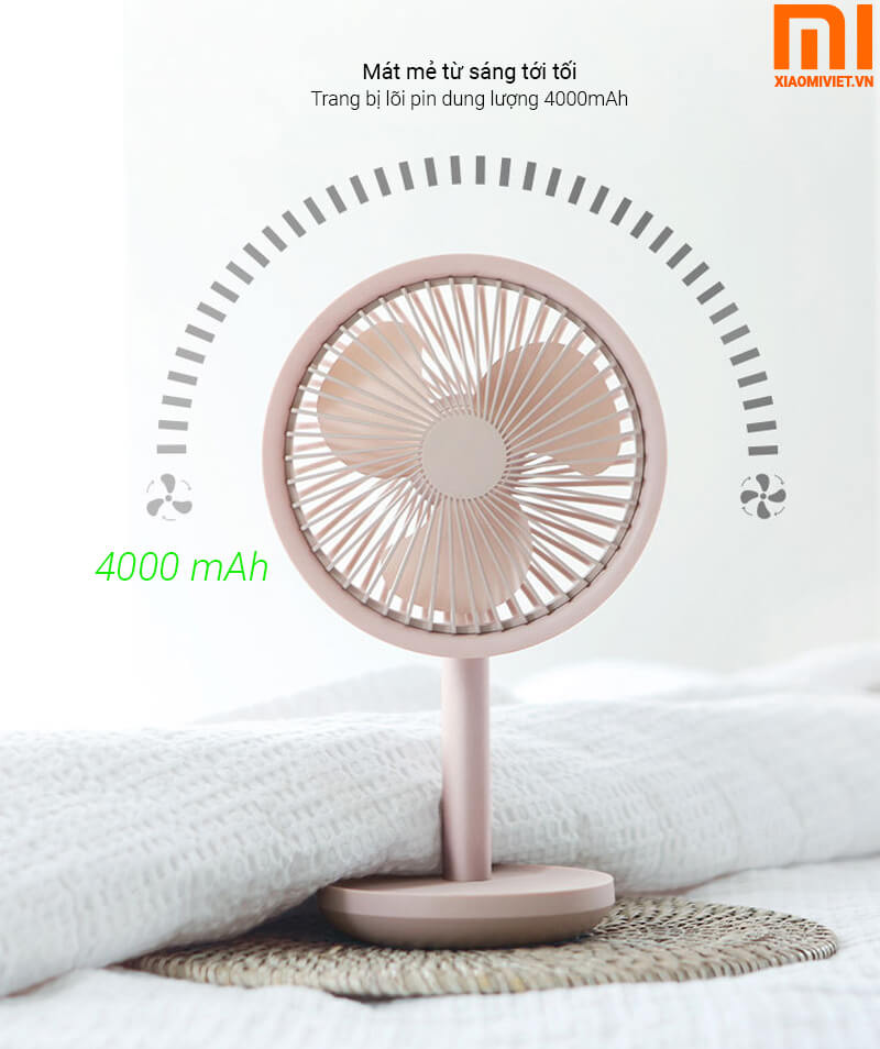 Solove F5 với 12 giờ hoạt động, mát mẻ từ sáng tới tối