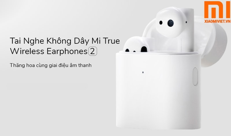 Tai Nghe Không Dây Mi True Wireless Earphones 2 tai nghe xiaomi true mi 2