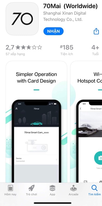 Hướng Dẫn Kết Nối Camera Hành Trình Xiaomi 70mai Pro Với App hướng dẫn thiết lập camera giám sát hành trình xiaom trên app 70mai