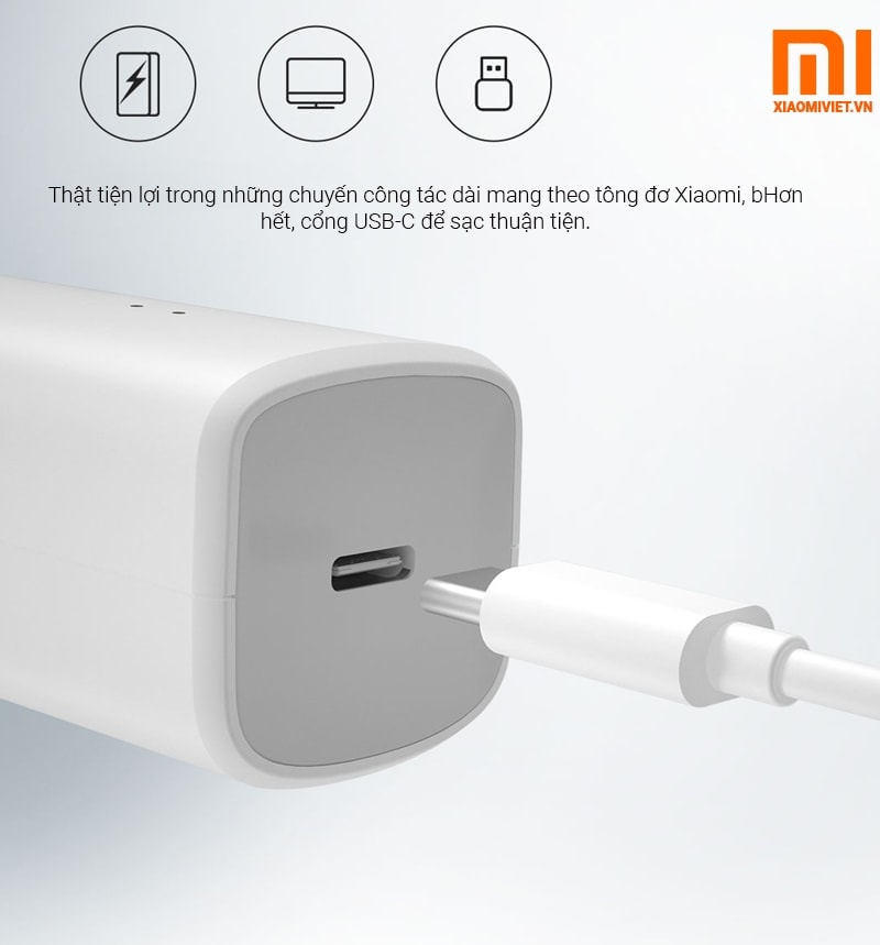 sạc nhanh qua cổng type C