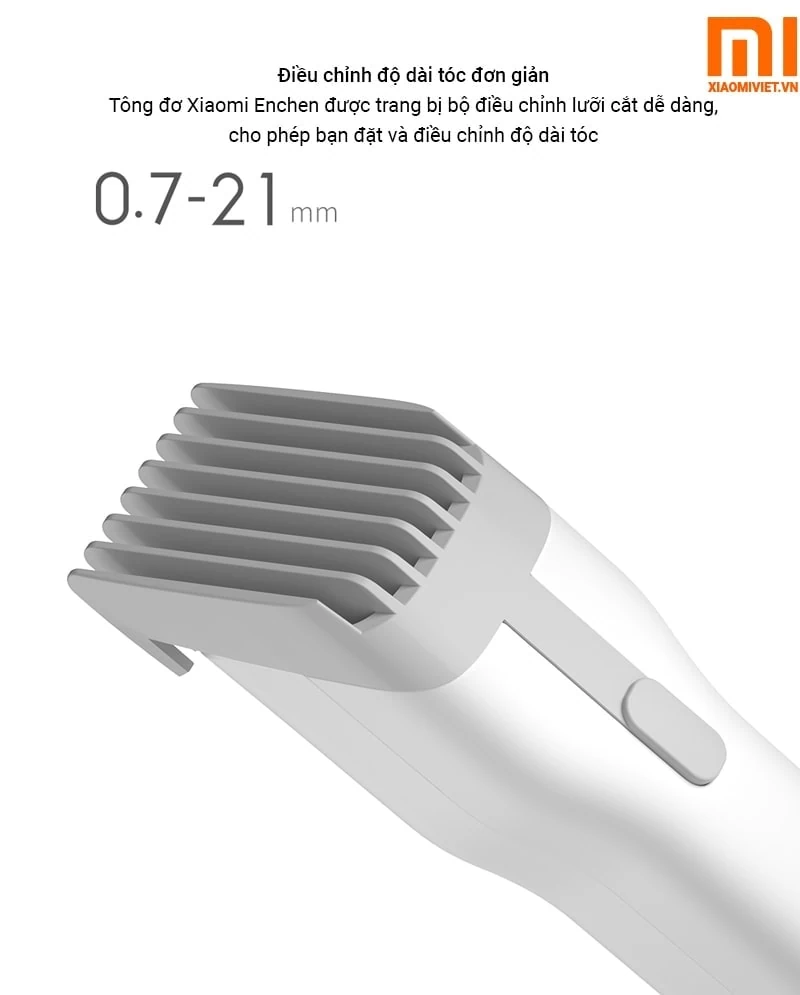 dễ dàng điều chỉnh độ dài tóc