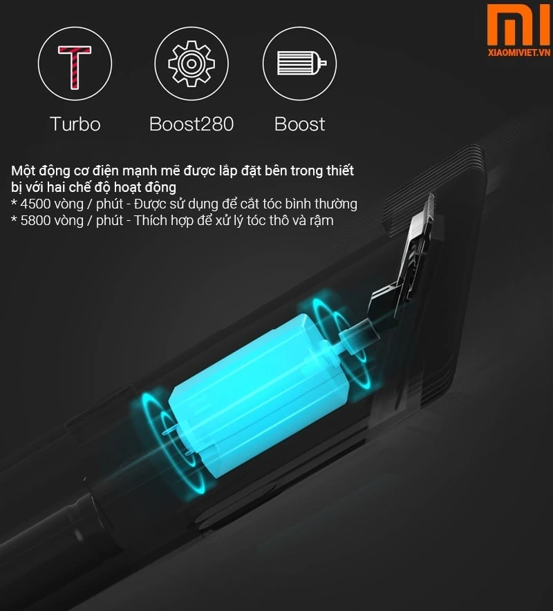 động cơ mạnh mẽ