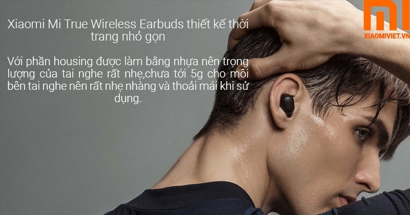 thiết kế nhỏ gọn thoải mái