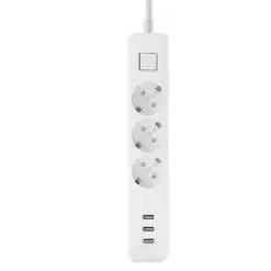 Ổ cắm điện Mi Power Strip 3 USB 3 OUTLET (3)