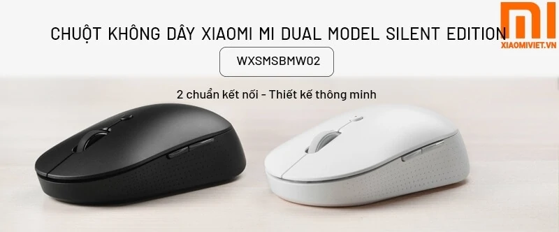 Chuột không dây Xiaomi Mi Dual Mode Silent Edition