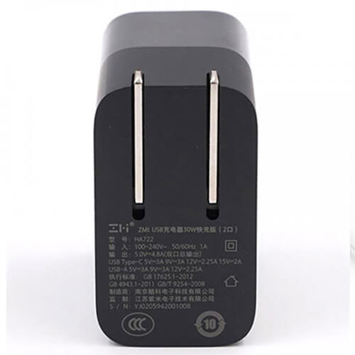 Cốc Sạc Nhanh Zmi 30W - HA722 Cốc Sạc Nhanh Xiaomi Zmi 30W – HA722 (1)