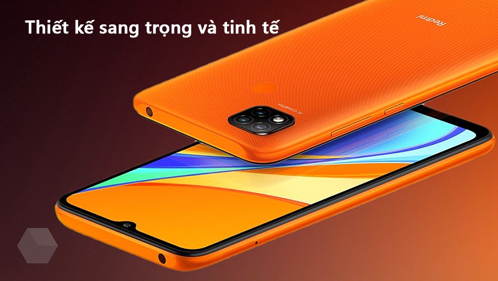Điện thoại Xiaomi Redmi 9C Redmi 9C với thiết kế sang trọng tinh tế