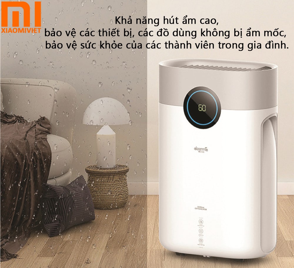 Khả năng hút ẩm cao