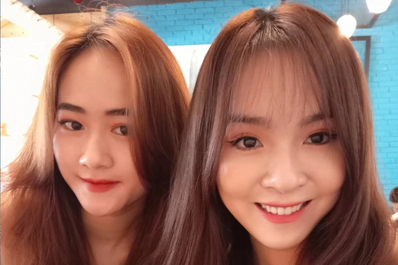 Ảnh chụp selfie trên camera trước