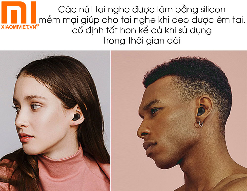 Xiaomi Haylou GT1 Pro vừa vặn và êm ái trên tai