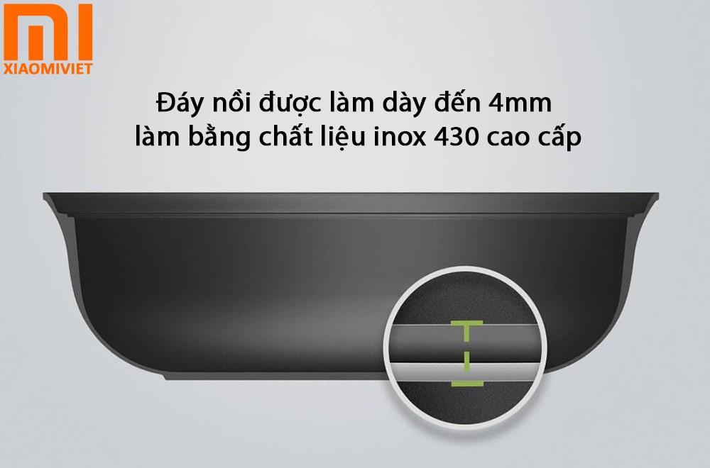 Noi lau 2 ngan Xiaomi