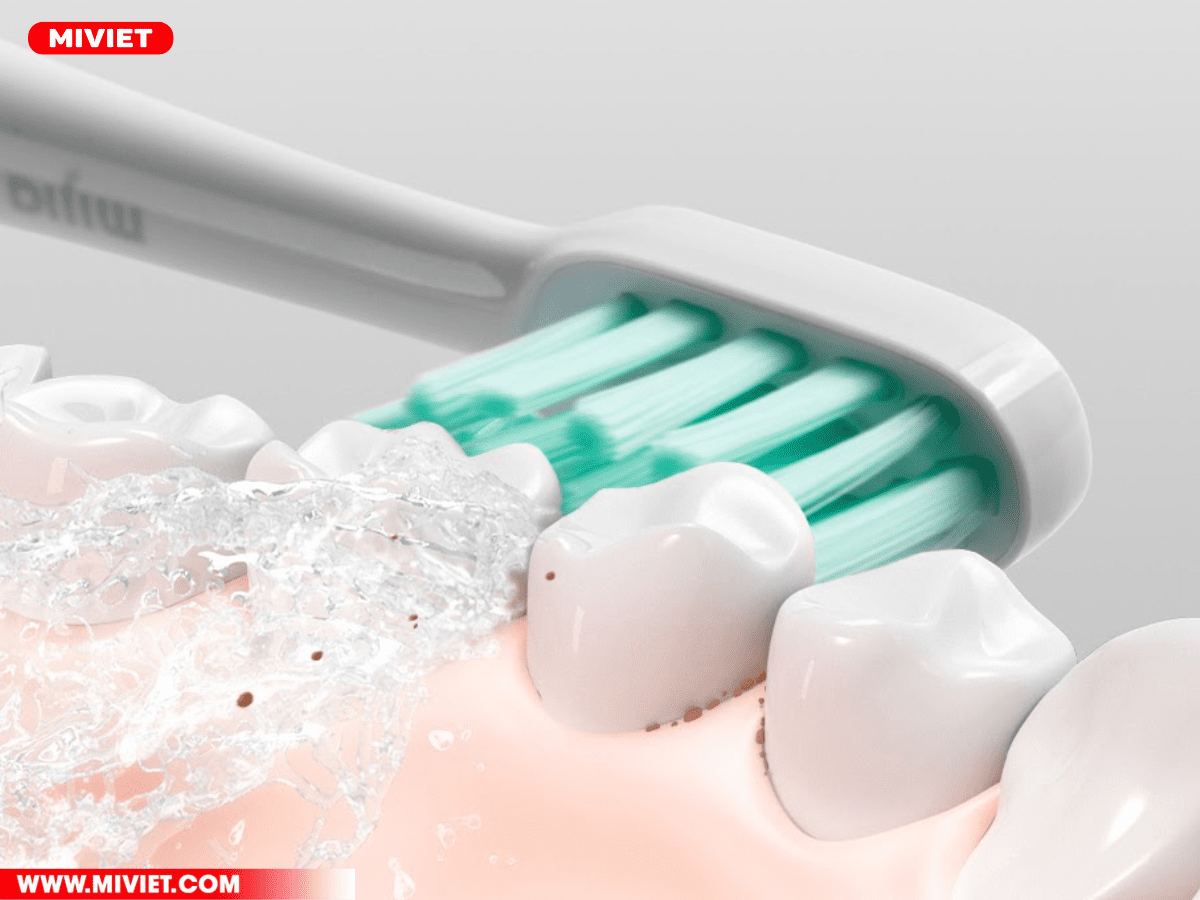 Bàn chải thông minh Mi Smart Electric Toothbrush T500 Đánh bay mọi mảng bám trong kẽ răng và bảo vệ nướu