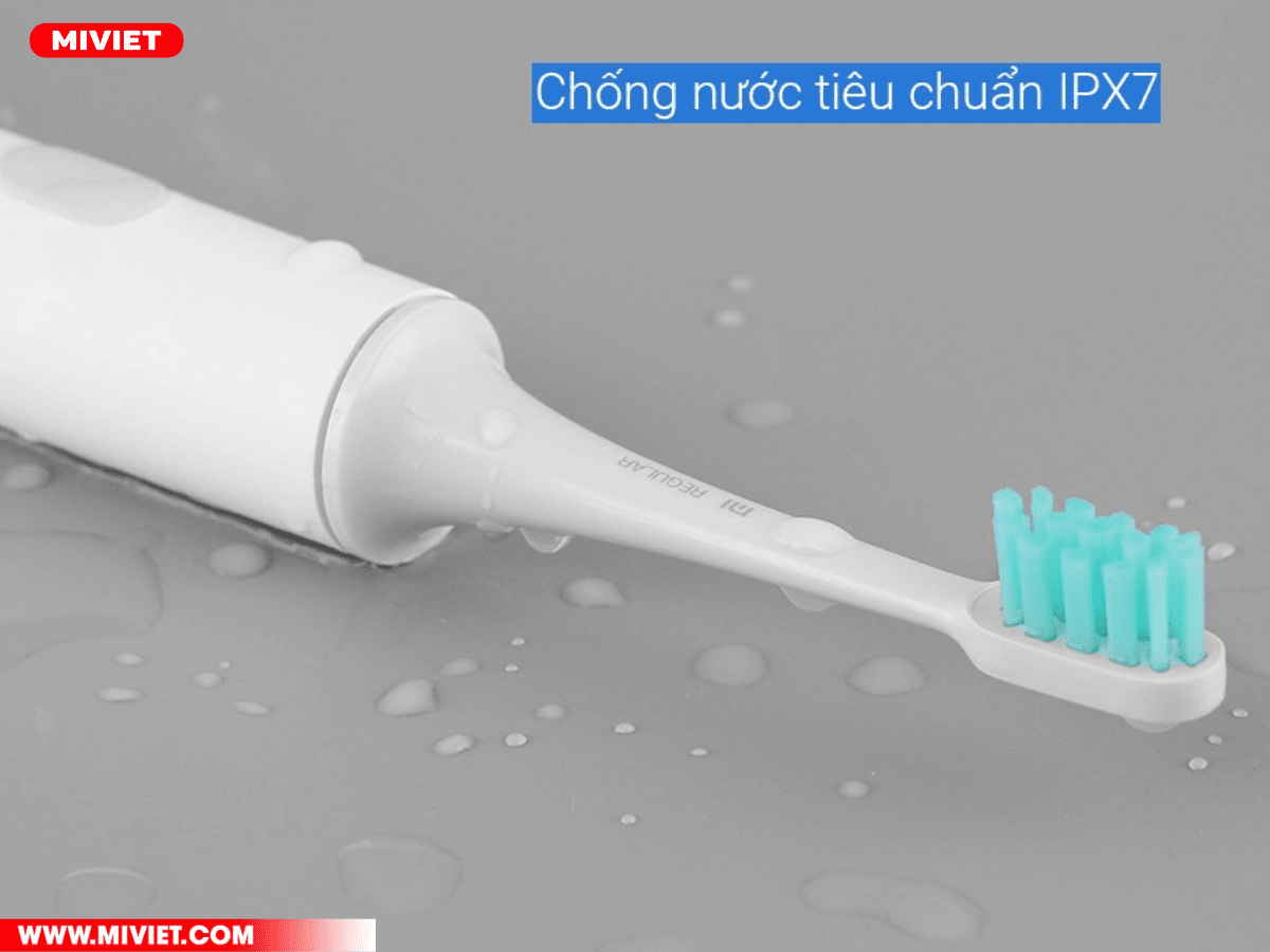 Bàn chải thông minh Mi Smart Electric Toothbrush T500 Bàn chải có khả năng kháng nước IPX7 hiệu quả