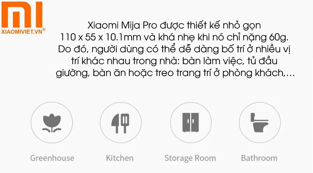 Thiết kế nhỏ gọn, dễ bố trí