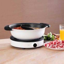 Nồi lẩu 2 ngăn Xiaomi - 4 lít GJT03CM Nồi lẩu 2 ngăn Xiaomi – 4 lít GJT03CM (1)