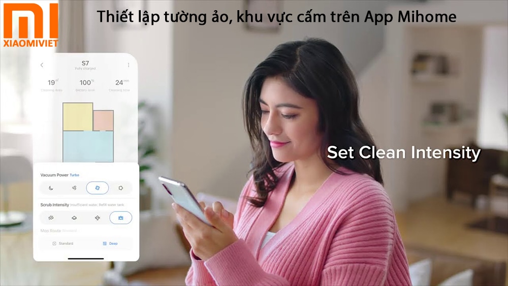 tạo tường ảo và khu vực cấm trên app mihome Tao tuong ao, tao khu vuc cam tren app mihome