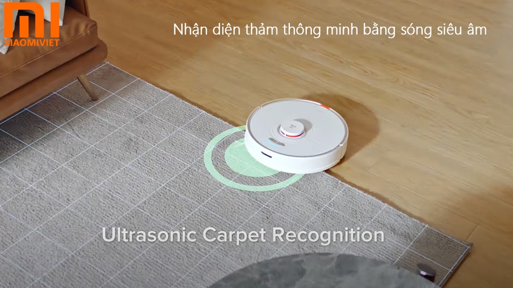 Xiaomi Roborock S7 Xiaomi Roborock S7 trang bi tinh nang nhan dien tham thong minh