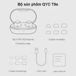 Tai nghe không dây TWS Bluetooth Earbuds QCY T9S