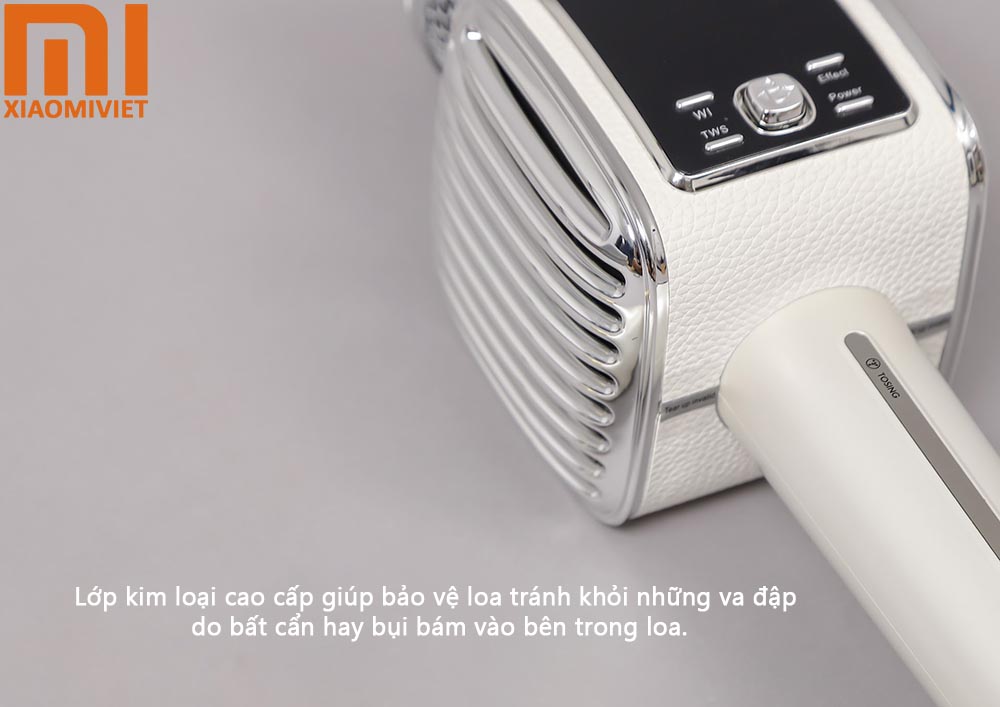 Lop kim loai bao ve an toan cho man loa
