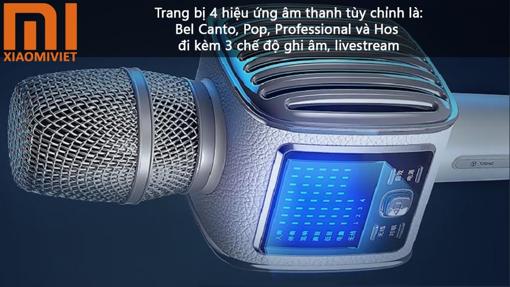 Tosing G6 duoc trang bi nhieu che do dieu chinh