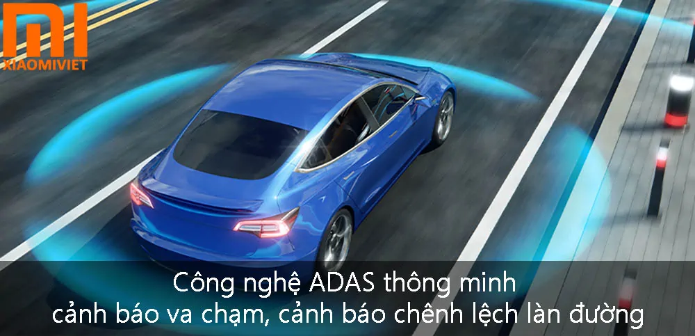 Camera hành trình 70mai Dash Cam Pro Plus A500 chuẩn 2K - Bản quốc tế Công nghệ ADAS thông minh cảnh báo va chạm, cảnh báo chênh lệch làn đường