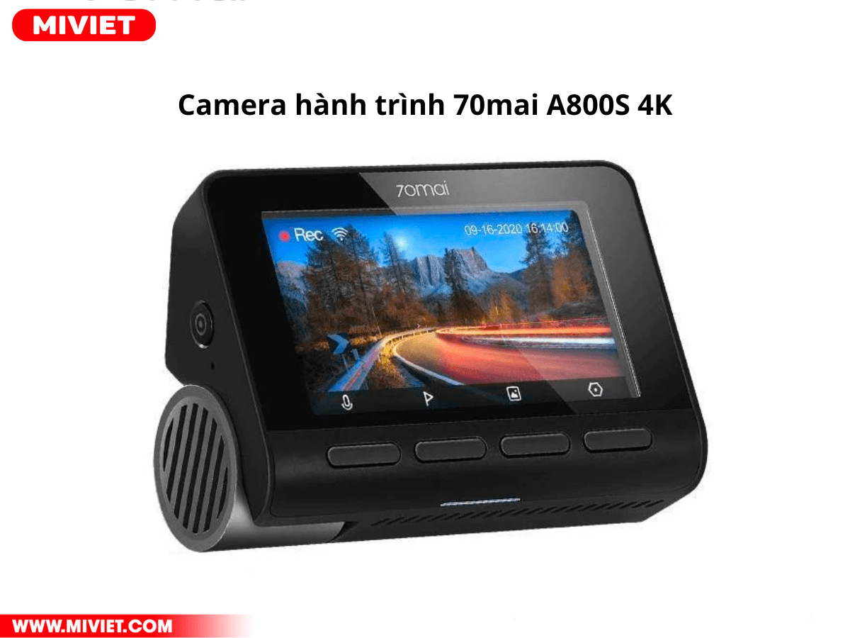 Camera hành trình 70mai A800S 4K - Bản Quốc Tế
