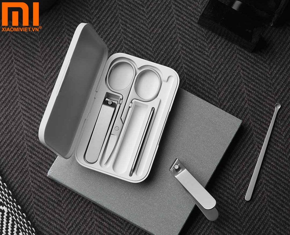 Bộ cắt móng tay Xiaomi 5 món DZN4015CN Thiết kế chuyên dụng trên bộ cắt móng tay Xiaomi 5 món