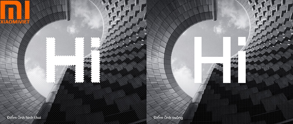 Máy chiếu Xiaomi Mini Portable với điểm ảnh vuông sắc nét chi tiết