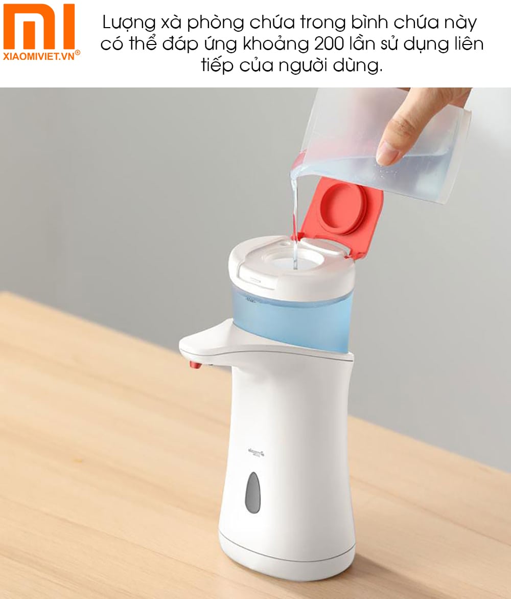 Dung tích lớn đáp ứng 200 lần sử dụng