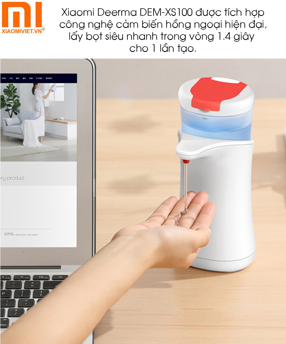 Lấy xà bông tự động nhanh chóng