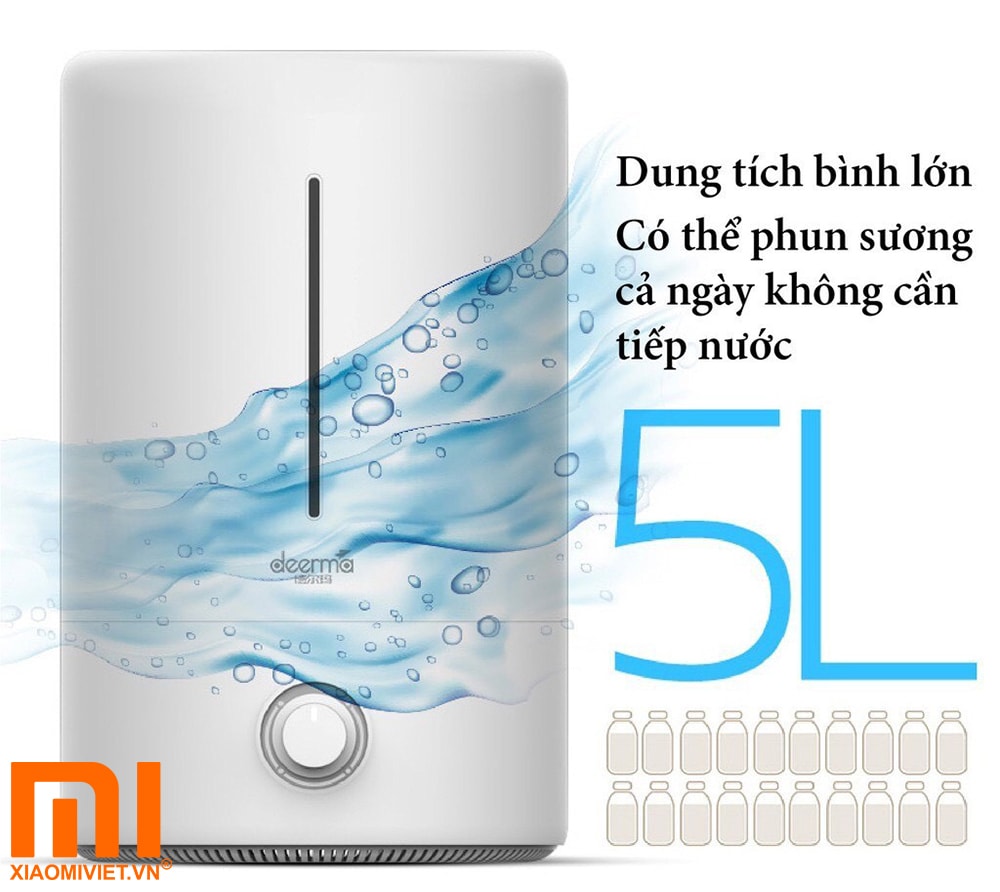 Xiaomi Deerma F628 trang bị bình chứa 5L