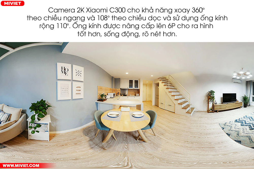 Quan sát toàn diện chỉ với 1 camera