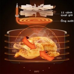 Nồi chiên không dầu Deerma DEM-KZ100