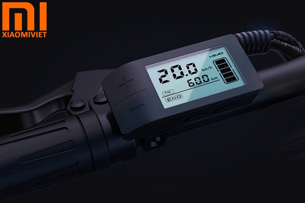 Xe Đạp Điện Trợ Lực Xiaomi Himo Z20 - Quốc tế 2023 - Chế độ điện và trợ lực Màn hình HD hiển thị chi tiết