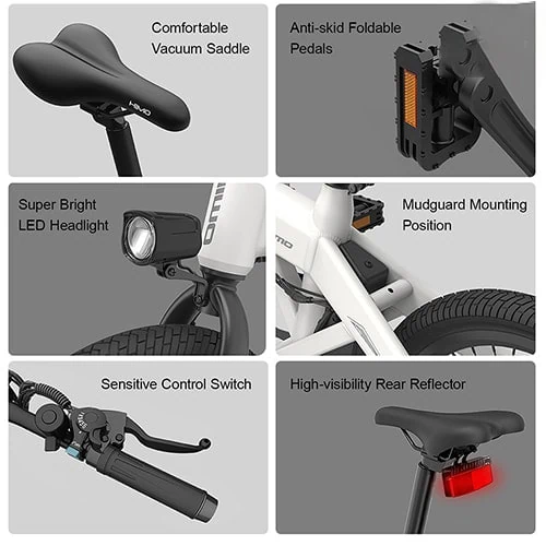 Xe Đạp Điện Trợ Lực Xiaomi Himo Z20 - Quốc tế 2023 - Chế độ điện và trợ lực Xe Đạp Điện Trợ Lực Xiaomi HIMO Z20 (3)