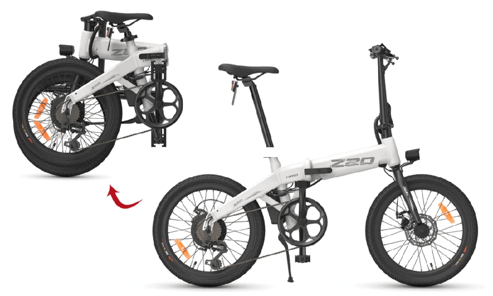 Xe Đạp Điện Trợ Lực Xiaomi Himo Z20 - Quốc tế 2023 - Chế độ điện và trợ lực Xiaomi HIMO Z20 tối ưu với kích thước gấp gọn