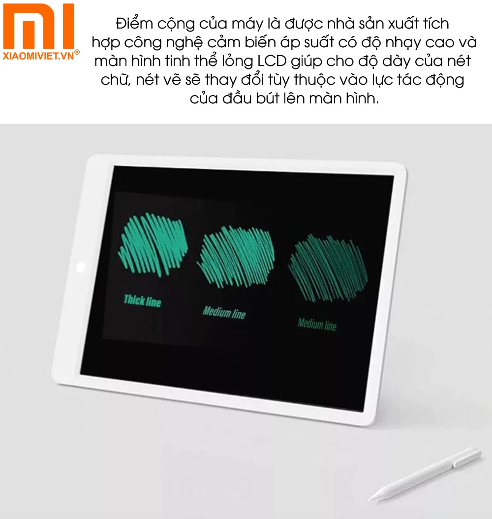 Bảng vẽ điện tử Xiaomi Mijia 10 inch/13.5 inch XMXHB01WC Màn hình cảm ứng LCD