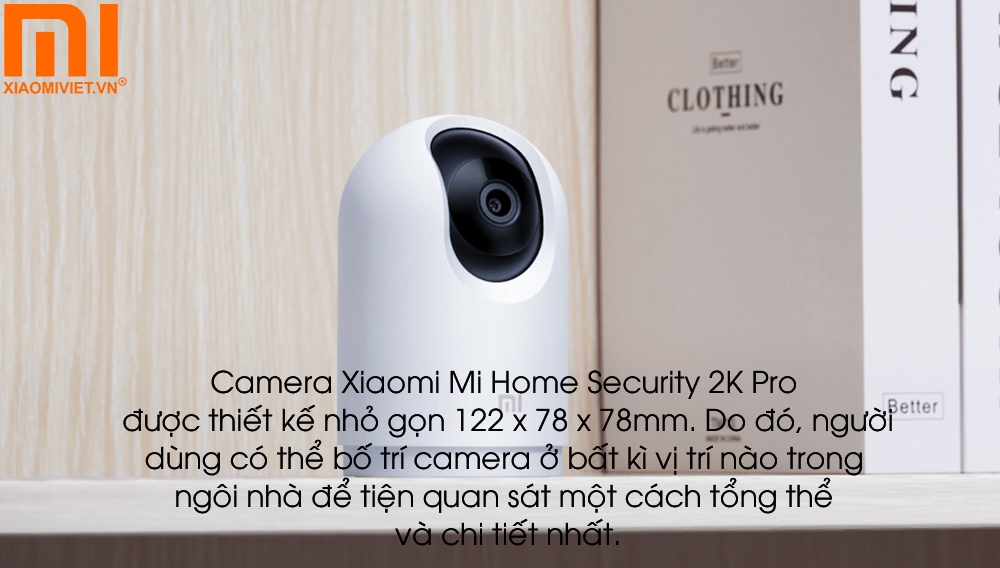 Thiết kế nhỏ gọn, dễ dàng lắp đặt nhiều vị trí