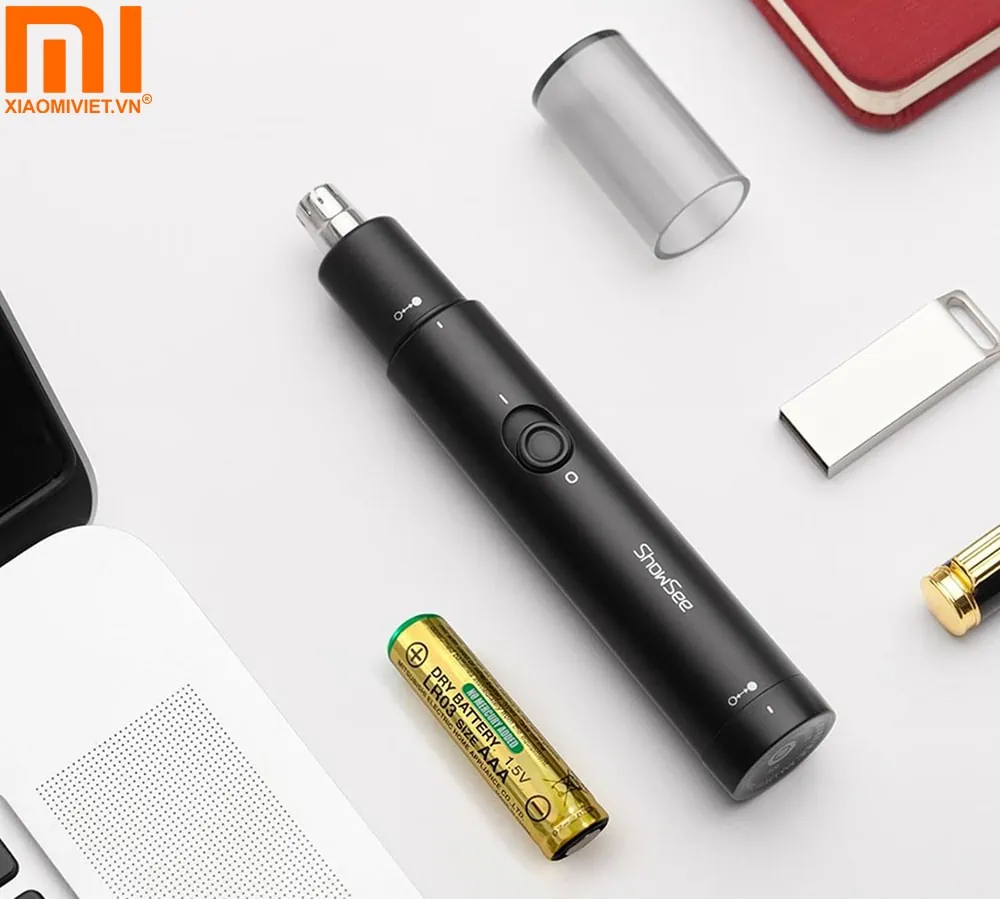 Máy cắt lông mũi Xiaomi ShowSee C1-BK Bộ sản phẩm Xiaomi ShowSee C1-BK