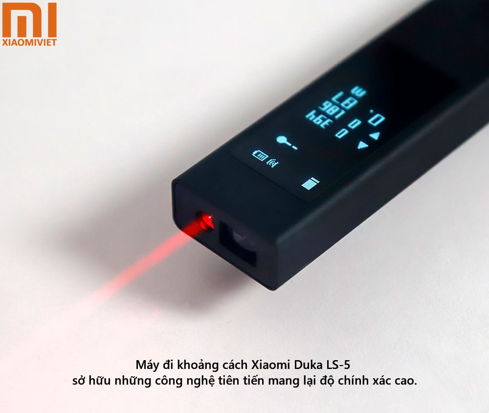 Xiaomi Duka LS-5 sở hữu những công nghệ tiên tiến mang lại độ chính xác cao
