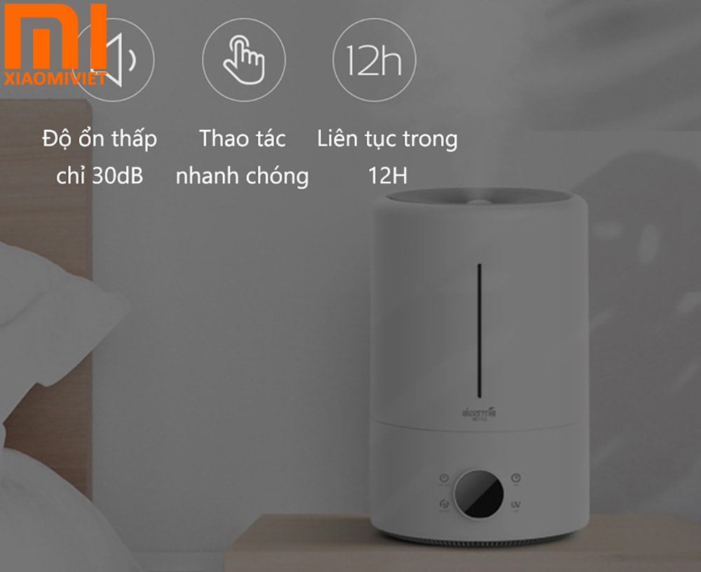 Điều chỉnh thời gian tạo độ ẩm tối đa 12 giờ