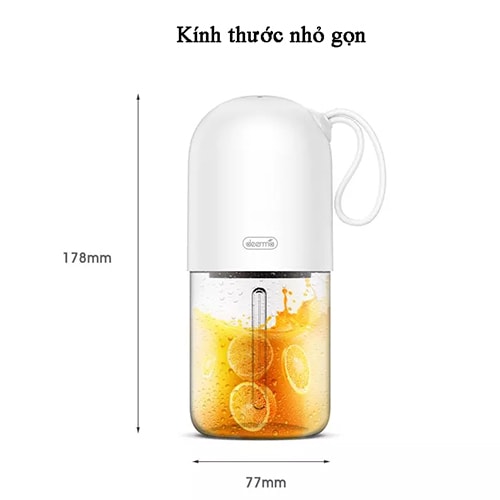Máy xay sinh tố mini cầm tay Deerma DEM-NU01 Máy xay sinh tố mini cầm tay Xiaomi Deerma DEM-NU01