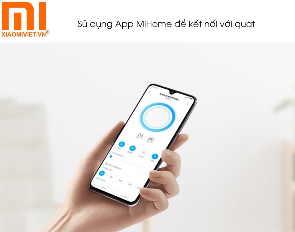 Kết nối App và điều khiển dễ dàng