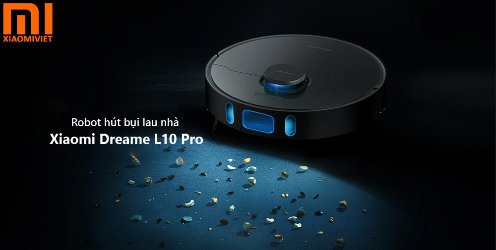 Robot hút bụi lau nhà Xiaomi Dreame L10 Pro - Bản Quốc Tế Robot hút bụi lau nhà Xiaomi Dreame L10 Pro